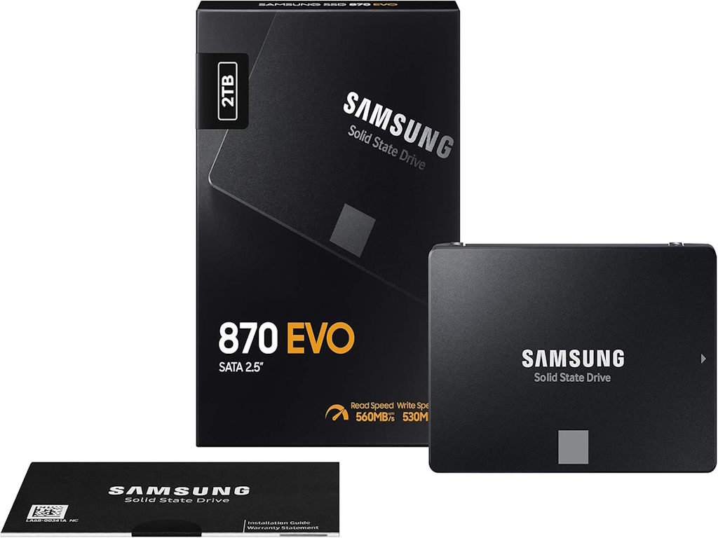 SSD Samsung MZ-77E2T0B/EU 870 EVO 2TB/SATA3/crna - Slika 3